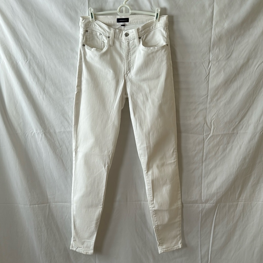 J.Crew White Slim Jeans